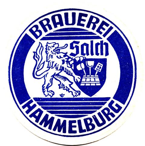 hammelburg kg-by salch rund 1-2a (215-brauerei salch hammelburg-blau)
